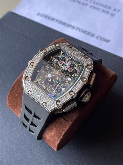 iced richard mille replica|richard mille swiss watches.